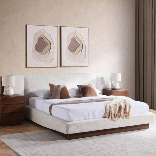 Sleek Panel Bed Frame
