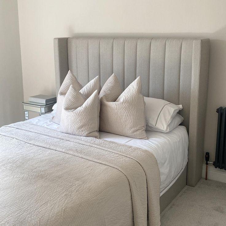 Upholstered Panel Bed