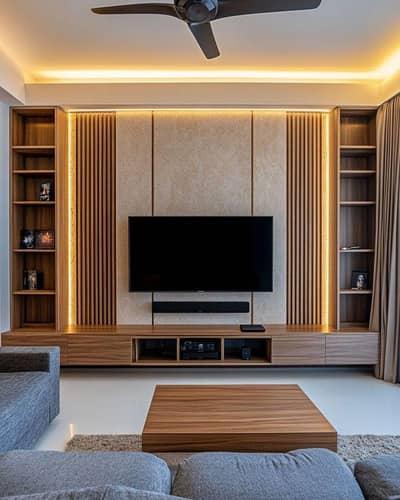 Redwood Media Walls