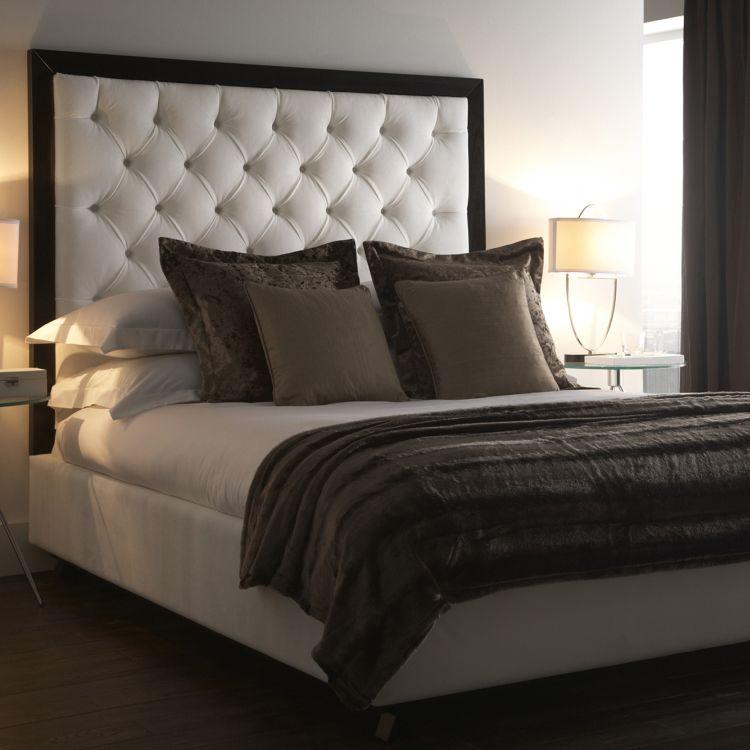 Florida Style Bed | Cushioned Headboard