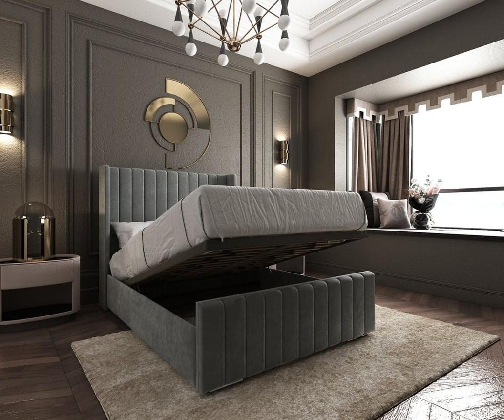 Deep Storage Ottoman Bed