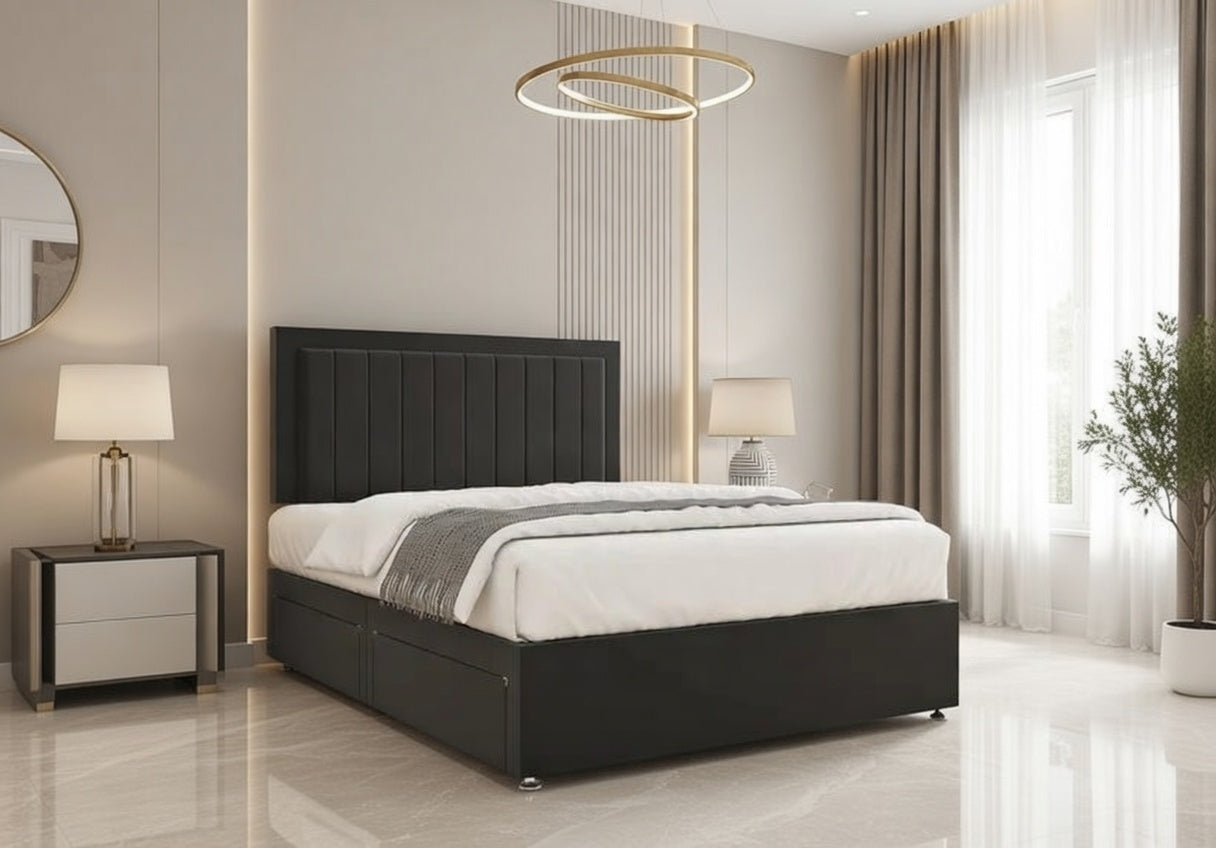 Luna Panel Bed